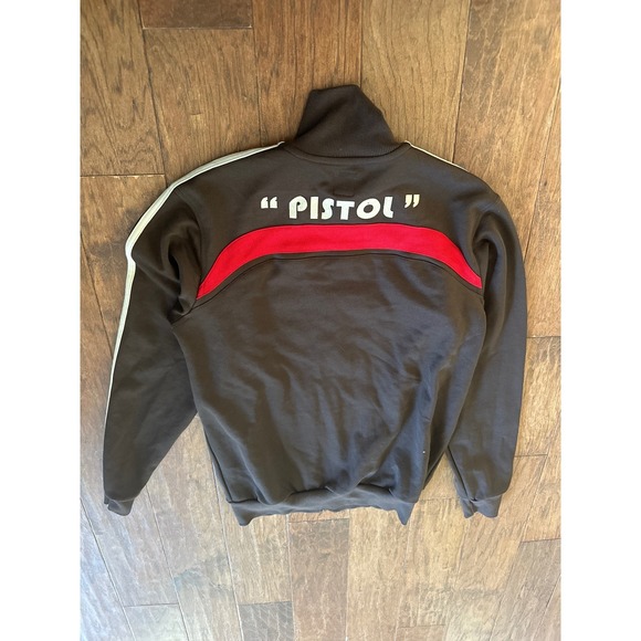 Adidas Pistol TT Track Jacket Brown Red White Mens Size S RARE NWT - Picture 2 of 6